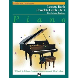 Alfred's Basic Piano Library Lesson 2-3 Complete: For the Late Beginner