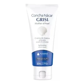 Grisi Concha Nácar Manos 80ml | Crema Aclarante Día/Noche con Hidratación y Suavidad