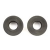 2x Plastic Reducer Bushes 35mm to 16mm Wheel Axle Bore