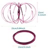 Zayin Flow Ring Spinner Ring Arm Toy,3D Geometric Magic Flow