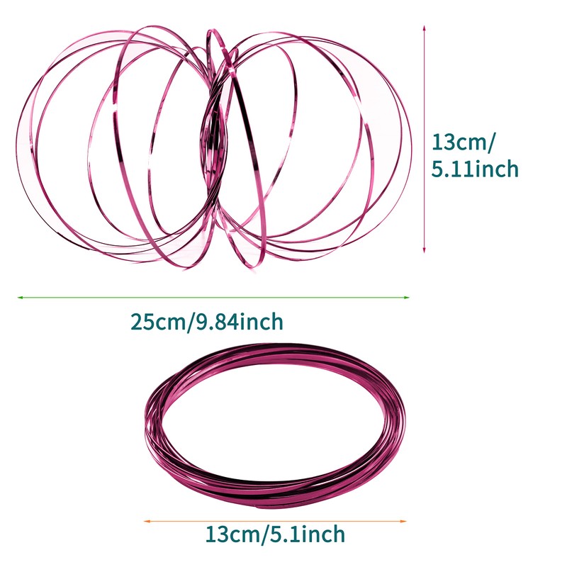 Zayin Flow Ring Spinner Ring Arm Toy,3D Geometric Magic Flow