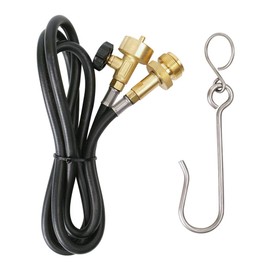 Mag-Torch® Extension Hose - 59" Standard CGA600 Connection Reinforced Extension Hose with Gas Flow Control and Convenient Belt Clip for Hard to Reach and Overhead Torch Use