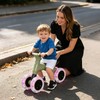 WXXM Toddler Balance Bike - Light-Up Wheels, No Pedal, Anti-Tip