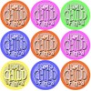 144 Child of God 30 mm School Christian Reward Stickers,