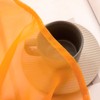 MIULEE Fall Half Window Sheer Curtains Rod Pocket Semitranslucent Voile