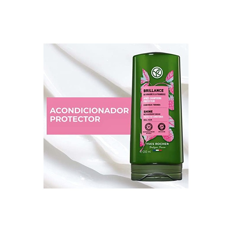 Yves Rocher - Acondicionador Protector con Vinagre de Frambuesa -