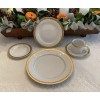 Royal Gallery "Gold Buffet" 5 piece Place Setting ~ 1991