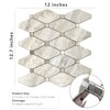 STICKGOO 10 Sheets Peel and Stick Backsplash, Beige Marble Look