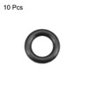 sourcing map Pack of 10 flanges disc nitrile rubber O-rings