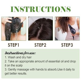 Rosemary Mint Scalp & Hair Strengthening Oil, Aceite de Romero y Menta con Jojoba y Ricino, Crecimiento Capilar, Hidratación y Brillo, Apto para Cabello, Cejas y Pestañas