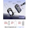 PROfezzion 1 Pack 2-in-1 Secure AirTag Holder Hard Shell Case