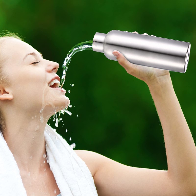 Mimorou 10 Pack Insulated Water Bottle 20 oz Stainless Steel