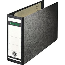 Leitz 310710195 A5 Board Lever Arch File Oblong - Black