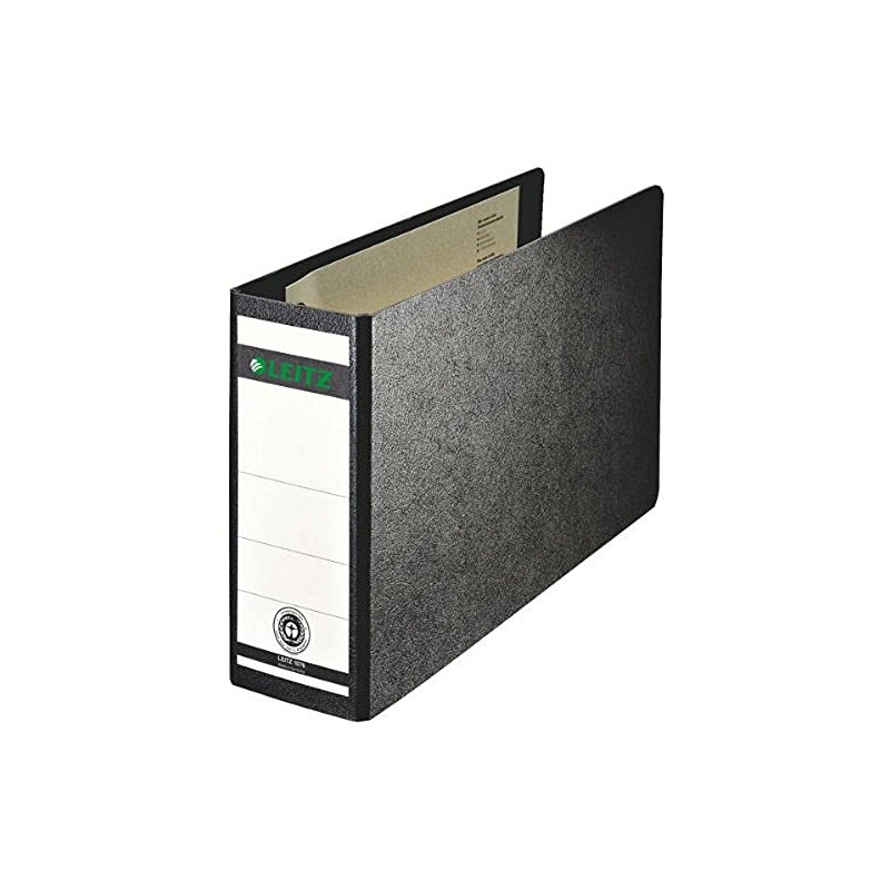 Leitz 310710195 A5 Board Lever Arch File Oblong - Black