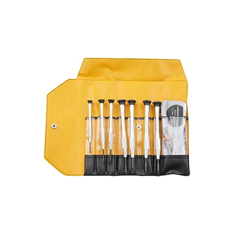 Bernstein 4-360-E05 Watchmaker's Screwdriver Set 7-Piece Slotted 1.5/2.0/2.5/3.0/3.5 mm and