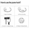 Foldable Purse Hook Womens Bag Table Hanger Collection Desk Hooks