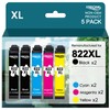 Remanufactured for Epson 822XL Ink Cartridges for WorkForce Pro WF-3820