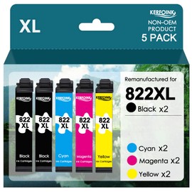 Remanufactured for Epson 822XL Ink Cartridges for WorkForce Pro WF-3820