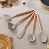 Herogo 5-Piece Cooking Utensils Set, Silicone Kitchen Utensils Set with