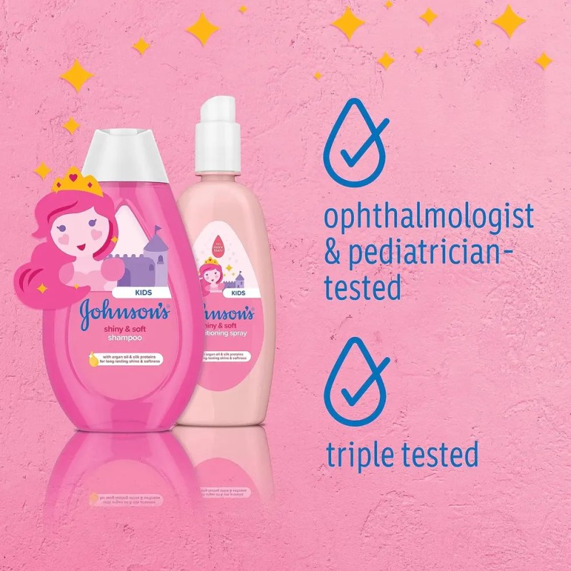 Johnson's Kids - Champú Para Niños Brillante Y Suave, Sin