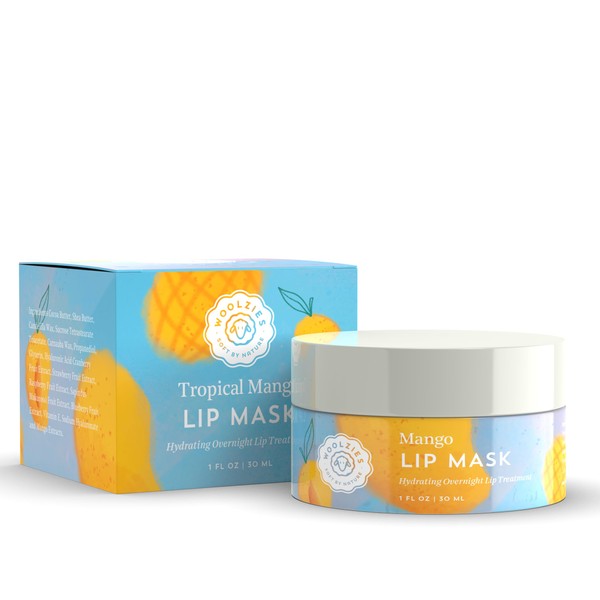 Hydrating Lip Mask with Hyaluronic Acid | Overnight Treatment for