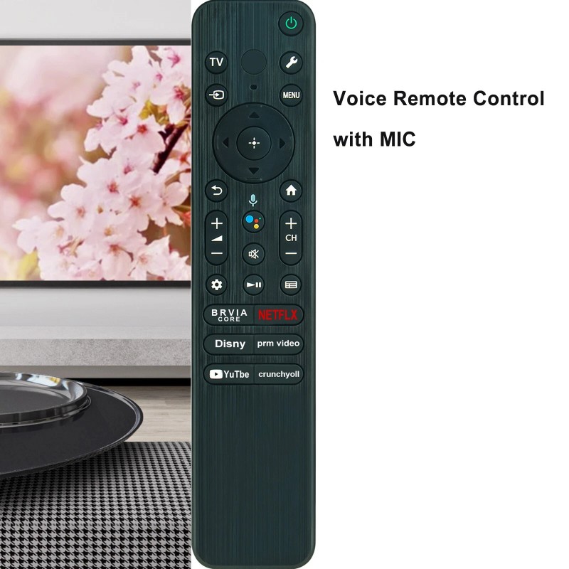 For Sony RMF-TX810U Voice Replace Remote for Sony Google TV