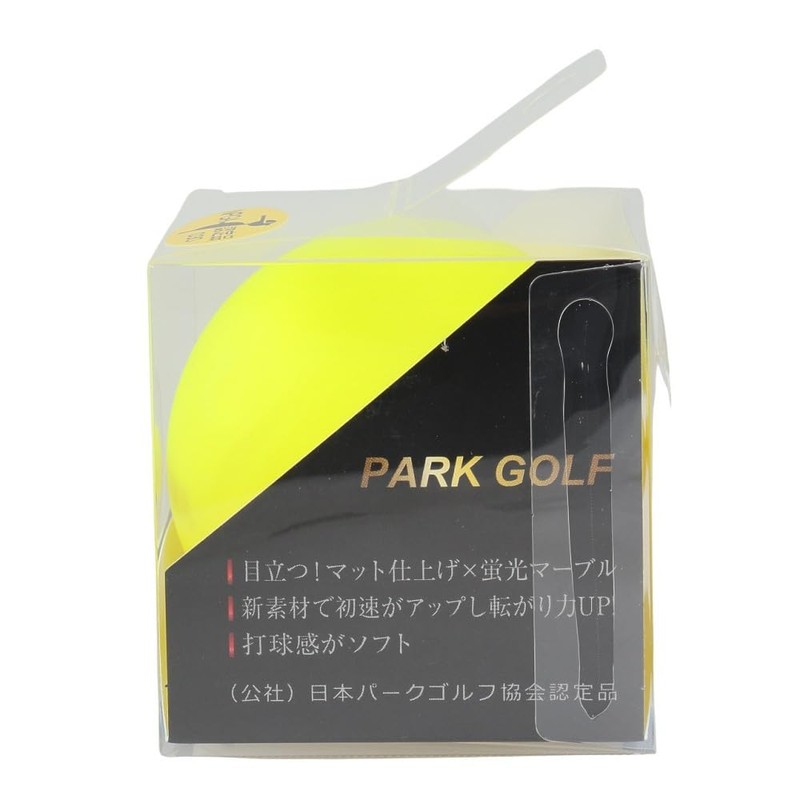 HONMA Park Golf Ball Marble 3 PGA2501 YE (Yellow/FF/Men's, Lady's)
