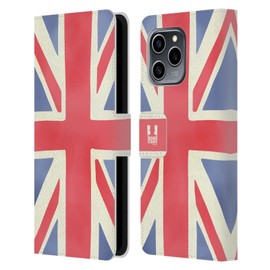 Head Case Designs Union Jack London Best Leather Book Wallet Case Cover Compatible With Honor 60 SE