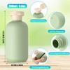 dusaniyali 4-Piece Travel Bottle Set, 200 ml Squeeze Bottles with