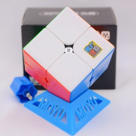 Bukefuno Moyu Meilong 2 x 2 m Magnetic Stickerless Speed Magic Cube MoFang JiaoShi Meilong 2 x 2 x 2 m Magic Cube Puzzle