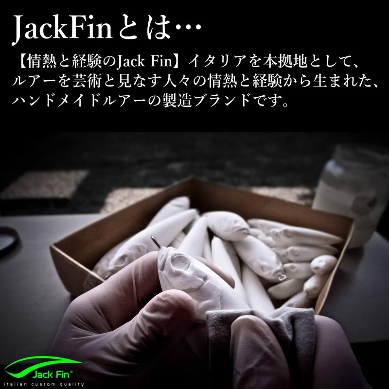 Jack Fin Diving Pencil ARGO Argo 180F Black Lure Handmade