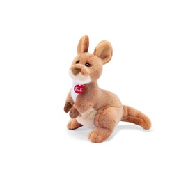 Trudi Kangaroo Boogie Exotic Animal Plush, Kangaroo, Birthday 15 x 23 x 20 cm, Size S, Exotic Classic, Model 27166