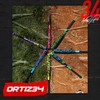 Ortiz34 Bat & Ball Set - Graffiti Plastic Bat &