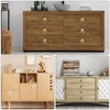 sourcing map 4 Sets Modern Drawer Pull Handles Drop Ring