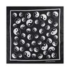 Unisex Oriental Ying Yang Tiger 100% Cotton Bandana Bandanna Biker