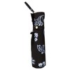 Wpc. 2777-013-002 Rain Umbrella, Paisley Paint, Mini, Black, Folding Umbrella,