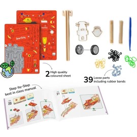 Smartivity Speedster with Launcher - STEM Toy Building Set - Smartivity