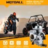 MOTOALL TRX300 carburetor+Oil Filterw/Air Filter for Honda TRX300 FOURTRAX 1988-2000,