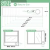 Memrita Portable AC Window Seal Kit with Mesh Screen, Double
