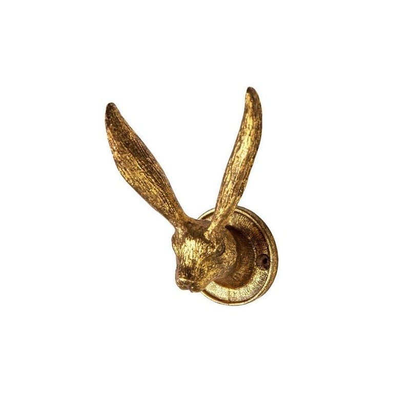 Sass and Belle Gold Rabbit Ears Hook