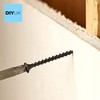 DIYUK Premium Black Wood Screws Length: 25mm (Pack of: 50)