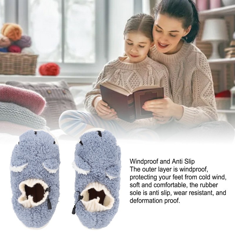 Electric Heated Slipper Soft Comfortable Warm Plush USB Heated Slipper