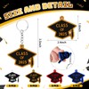 WILLBOND 20 Class of 2025 Grad Keychains - Rubber Key