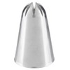 Ateco #856 Deep Closed Star Pastry Tip - Stainless Steel