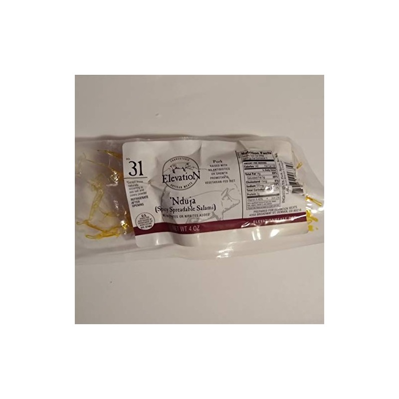 Elevation Artisan Meats, 'Nduja, 4.5 oz