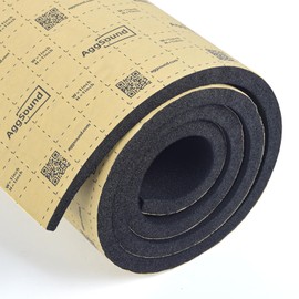 AggSound Sound Deadening Mat 1/2inch(13 mm) 3.27sqft - Closed Cell Foam Car Sound Deadening Material - Self-Adhesive Hood Insulation Heat Shield Auto Sound Dampening