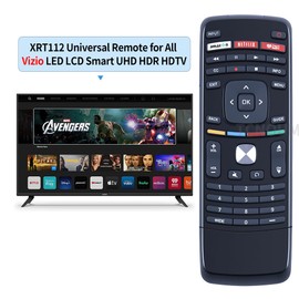 PZL XRT112 Replacement for Vizio LED LCD Smart TV Remote Control E420-A1 E401I-A2 E420I-B0 E420I-A0 E390IB0 E400I-B2 HDTV E500D-A0 E32h-c1 E28HC1 E320I-B2 E320I-B1 E480I-B2