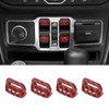 CheroCar for Jeep JL Window Switch Button Cover Trim Interior