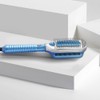 Hair Straightener Brush Ice Therapy Professional Negative Ion Cold Wind