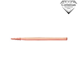 Corintian Nail Cutter Attachment Carbide Pointed Head Bit Fine Extra Coarse for Manicure, Pedicure of Gel Nails, Acrylic Nails Accessories as Callus Cutter and Cuticle Remover (Extra Coarse)